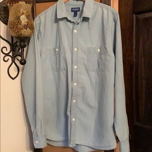 Arizona Jean Co Denim long sleeve shirt size Lrg